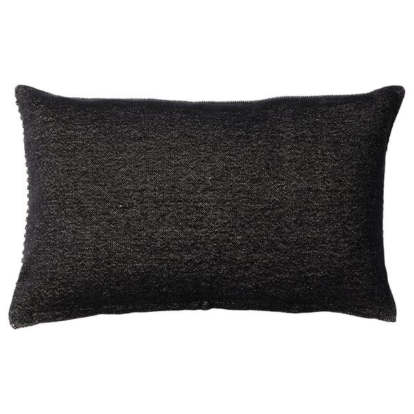 Snofrid Cushion Cover Black Off White Ikea