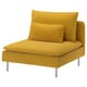 SÖDERHAMN 1-seat section, Kelinge dark yellow