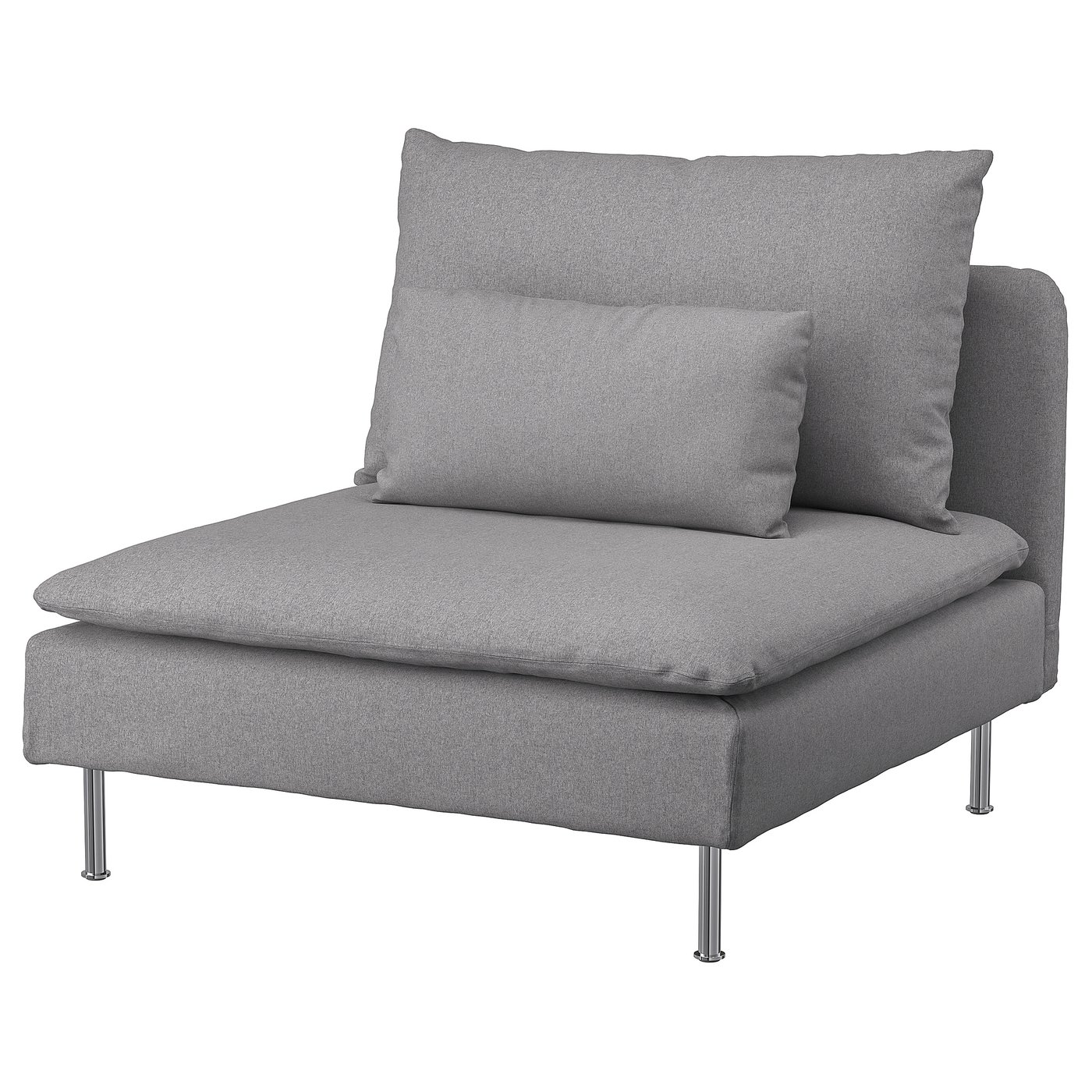 SÖDERHAMN 1-seat section, Tonerud grey - IKEA