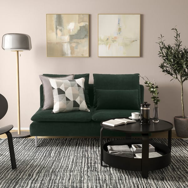 SÖDERHAMN Compact 3-seat section, Tallmyra dark green