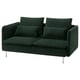 SÖDERHAMN Compact 3-seat sofa, Tallmyra dark green