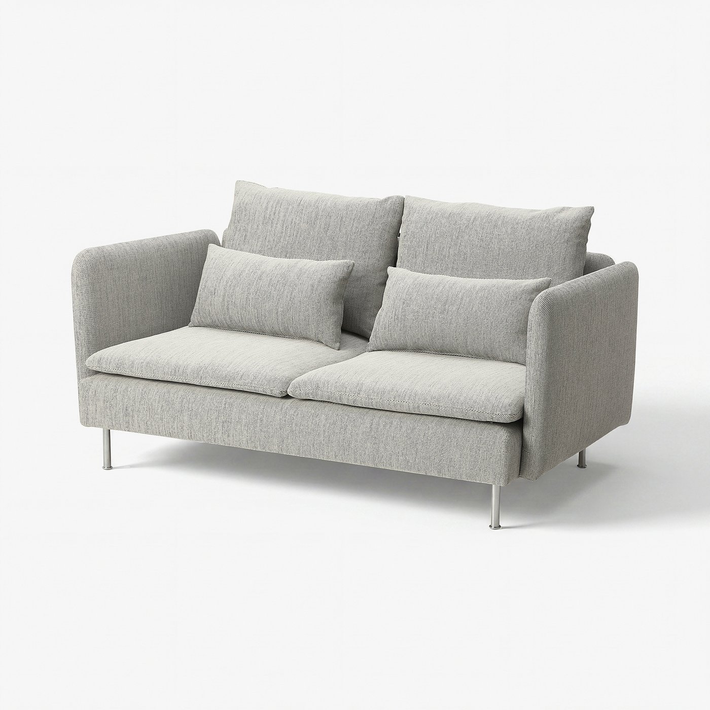 SÖDERHAMN compact 3-seat sofa, Viarp beige/brown - IKEA