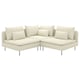 SÖDERHAMN Corner sofa, 3-seat, Johanneshov off-white