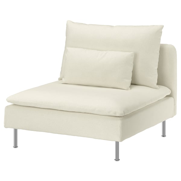 SÖDERHAMN Cover for 1-seat section, Johanneshov off-white