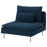 SÖDERHAMN Cover for 1-seat section, Kelinge dark blue