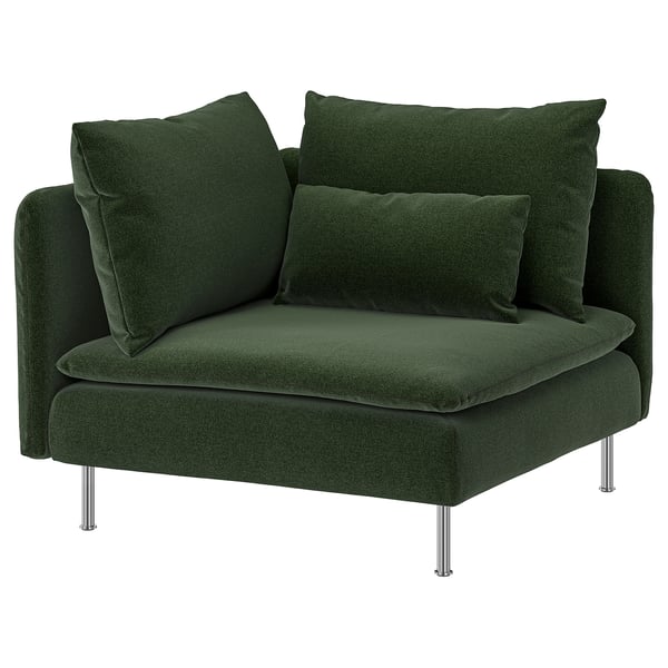 SÖDERHAMN Cover for corner section, Johanneshov dark green