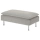 SÖDERHAMN Footstool, Viarp beige/brown, 93x52 cm