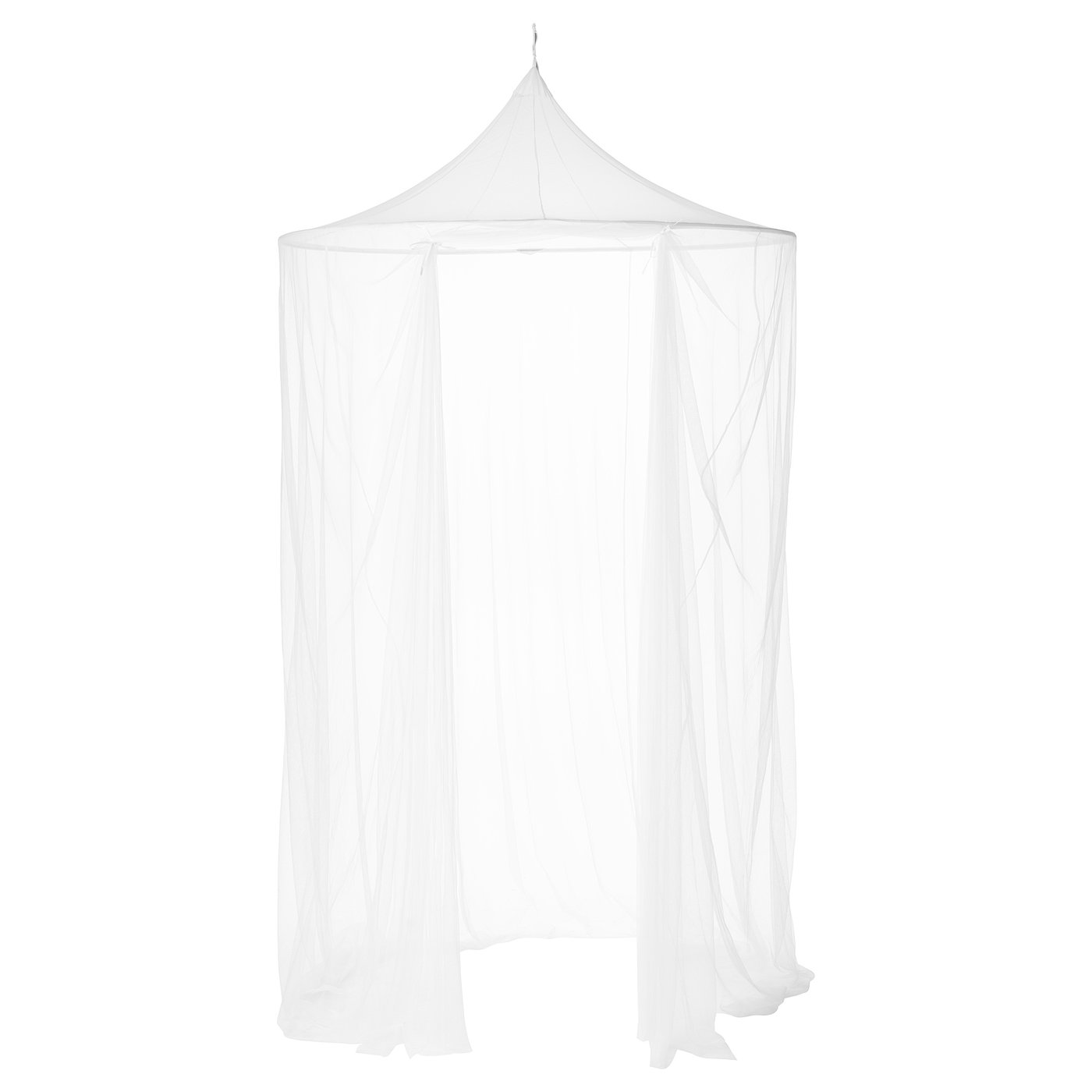 white mosquito netting