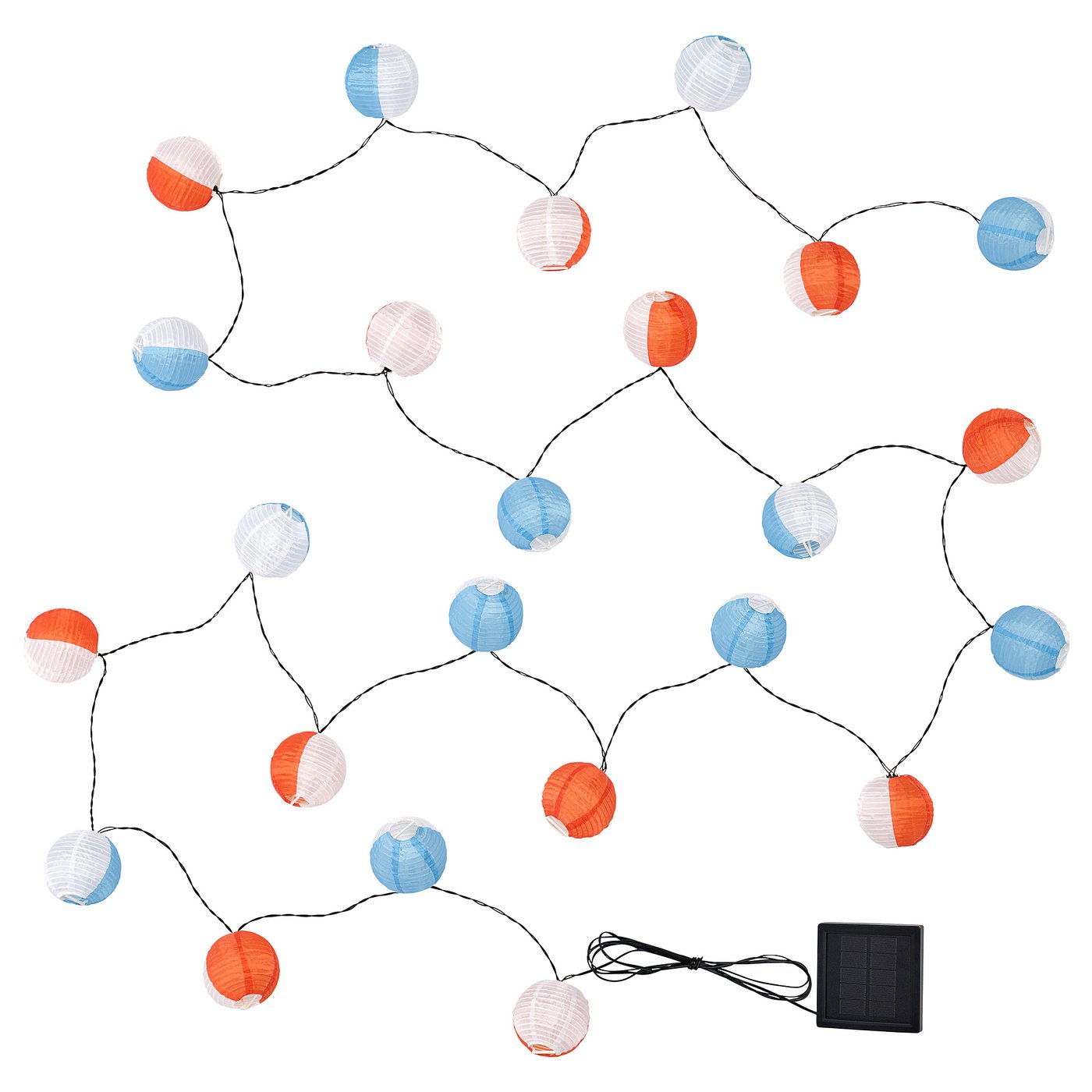 SOLVINDEN LED lighting chain with 24 lights, outdoor solar