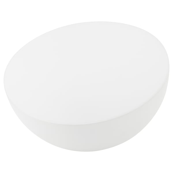 SOLVINDEN LED solar-powered lighting, outdoor/half globe white