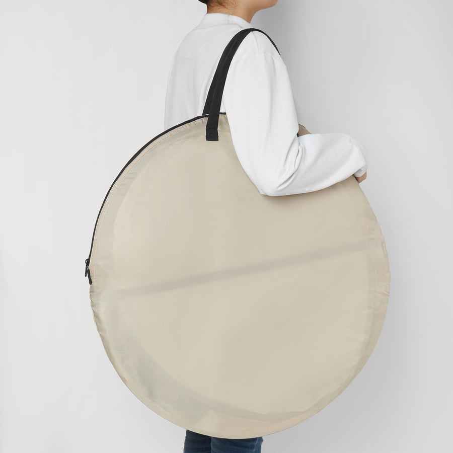 SOMMARVIND popup sun/wind shelter, beige, 220x130 cm IKEA