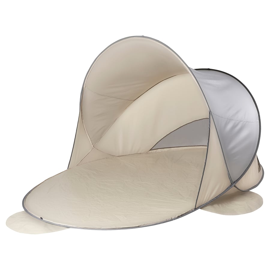 SOMMARVIND popup sun/wind shelter, beige, 220x130 cm IKEA