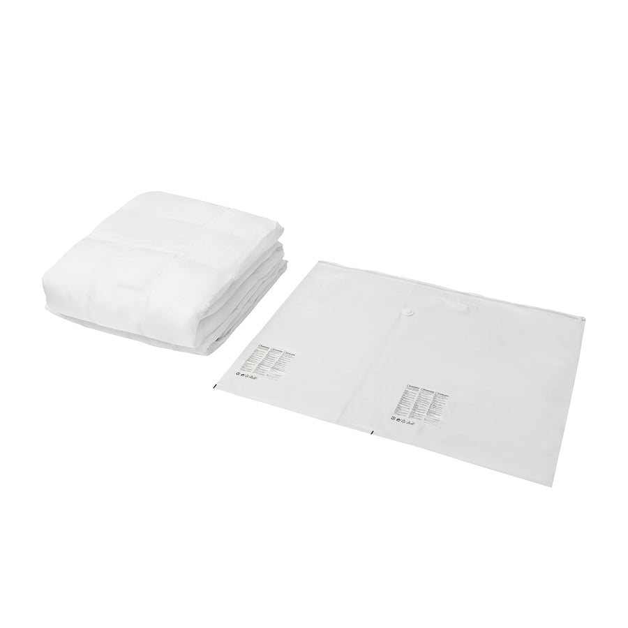 SPANTAD vacuumsealed bag, light grey, 100x130 cm2 pieces IKEA