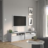 SPIKSMED TV bench, 194x32x44 cm