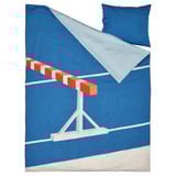 SPORTSLIG Duvet cover and pillowcase, running track, 150x200/50x60 cm