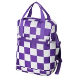 STARTTID Backpack, white/bright lilac, 27x9x38 cmx12 l