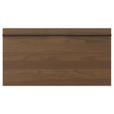 STENSTA Drawer front, dark brown ash veneer, 75x40 cm