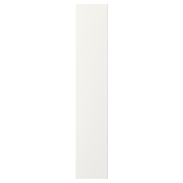 STENSUND Door, white, 15x80 cm