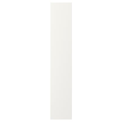 STENSUND Door, white, 15x80 cm