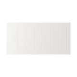 STENSUND Drawer front, white, 80x40 cm