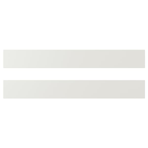 STENSUND Drawer front, white, 75x10 cm