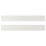 STENSUND Drawer front, white, 75x10 cm