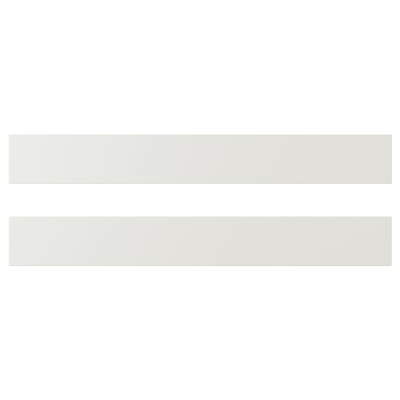 STENSUND Drawer front, white, 75x10 cm