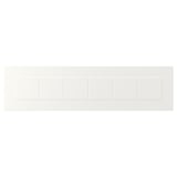STENSUND Drawer front, white, 75x20 cm