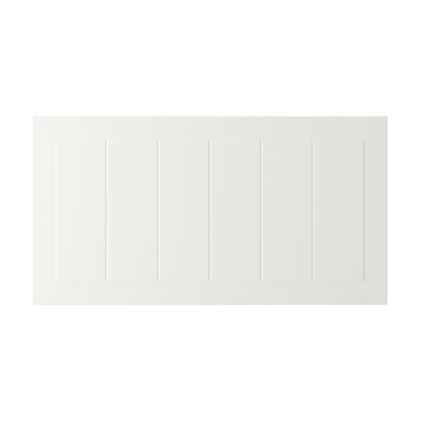 STENSUND Drawer front, white, 75x40 cm