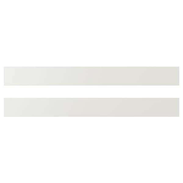 STENSUND Drawer front, white, 90x10 cm