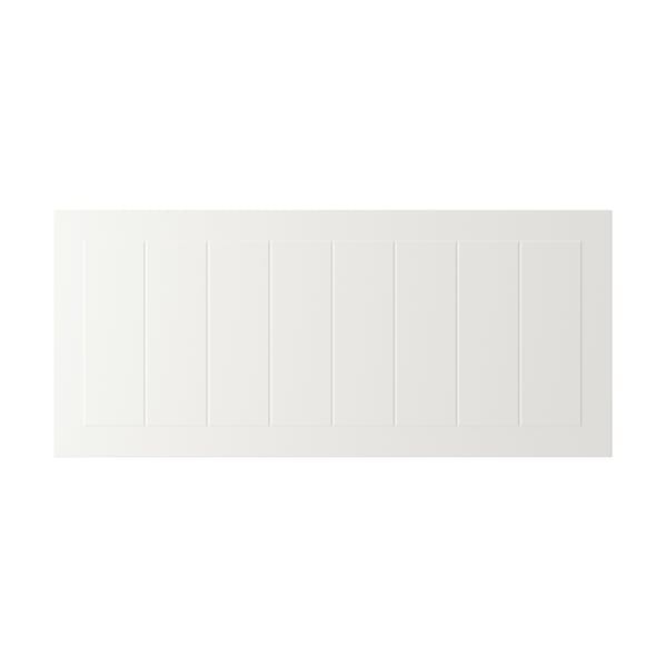 STENSUND Drawer front, white, 90x40 cm