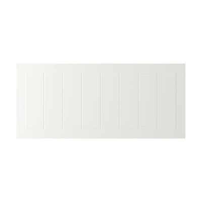 STENSUND Drawer front, white, 90x40 cm