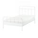 STJÄRNÖ Bed frame, white/Lillhällan, 120x200 cm
