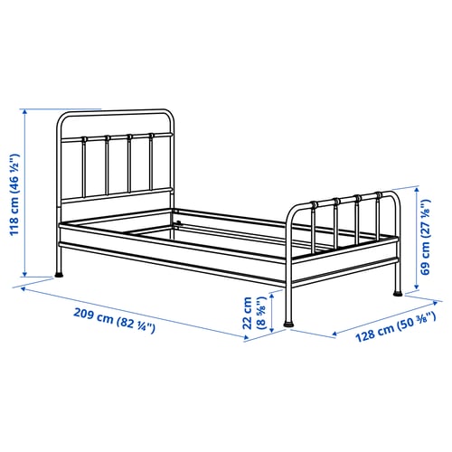 Illustration with measurements for the product: STJÄRNÖ.