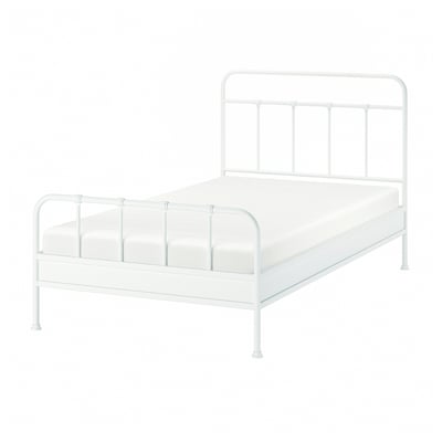 STJÄRNÖ Bed frame, white, 120x200 cm