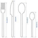 STOCKHOLM 2025 24-piece cutlery set, black