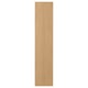 Depicts a STORKLINTA wooden door in a natural oak finish, featuring a simple and modern design.