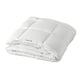STRANDMOLKE duvet, ultra-soft, hollow polyester filling, folded neatly.