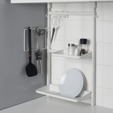 SUNNERSTA Clip-on rack with 4 hooks