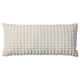 SVARTPOPPEL Cushion, off-white, 30x65 cm
