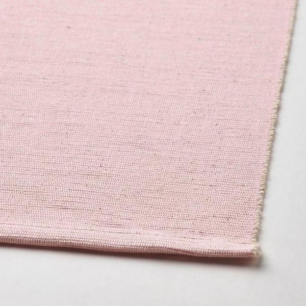SVARTSENAP Place mat, light pink, 35x45 cm
