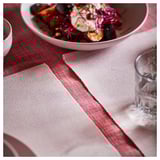 SVARTSENAP Place mat, light pink, 35x45 cm
