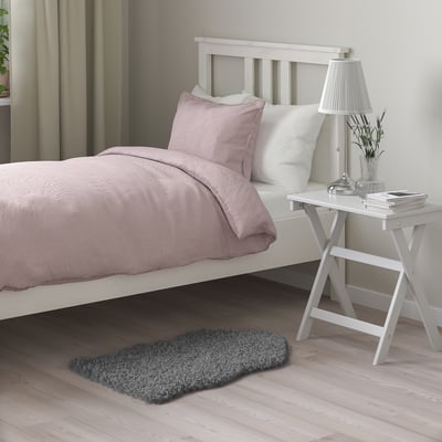 SVINDINGE Rug, grey, 55x85 cm