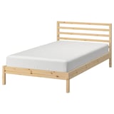 TARVA Bed frame, pine/Luröy, 120x200 cm