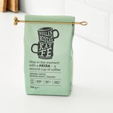 TEMPERERAD Coffee measure and clip, brass-colour