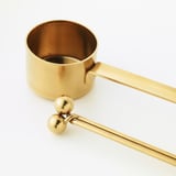 TEMPERERAD Coffee measure and clip, brass-colour