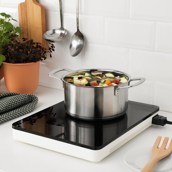 TILLREDA Portable induction hob, white