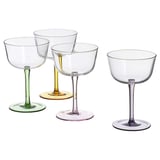 TJÄRLEK Glass, multicolour, 30 cl