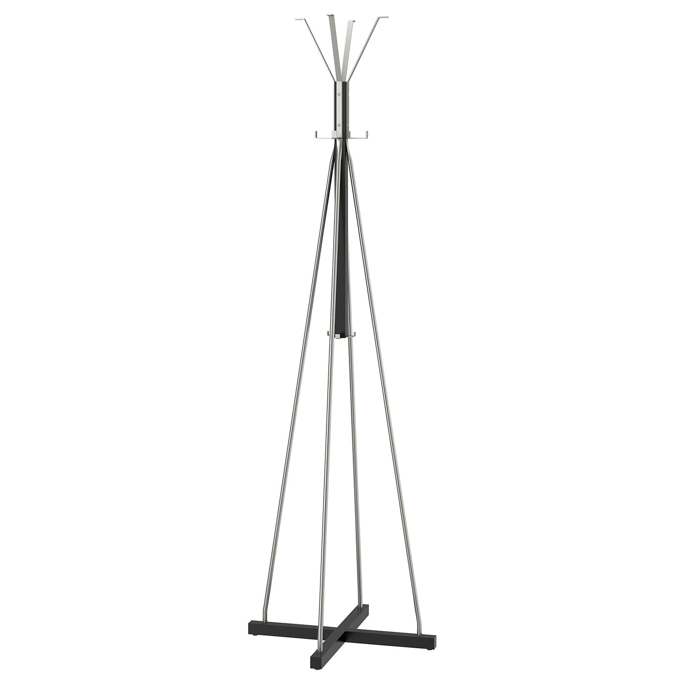 TJUSIG Hat and coat stand black IKEA