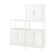 Option: TROTTEN Cabinet combination, white, 140x173 cm